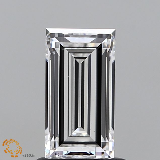 1.11 Carat Baguette Shaped, Very Good Cut, E Color, VS2 Clarity, IGI Certified Lab Grown Diamond