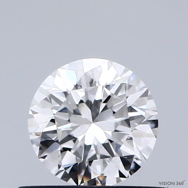 0.49 Carat Round Shaped, Very Good Cut, D Color, VS1 Clarity, IGI Certified Lab Grown Diamond