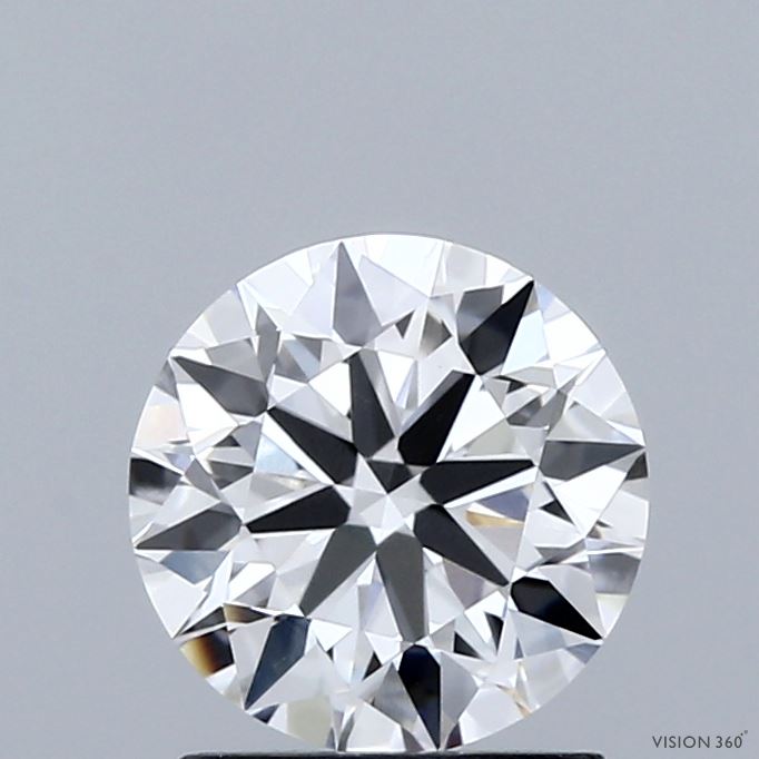 1.46 Carat Round Shaped, Ideal Cut, E Color, VVS2 Clarity, IGI Certified Lab Grown Diamond