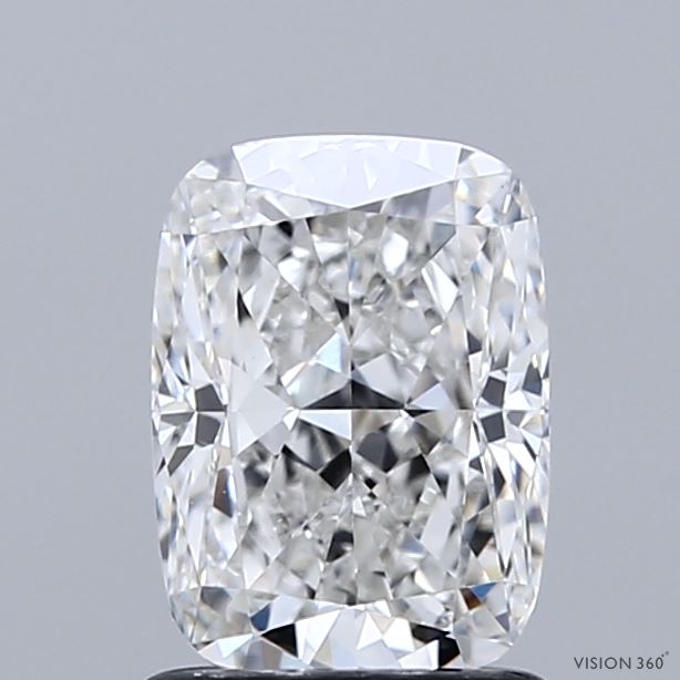 1.40 Carat Cushion Shaped, Ideal Cut, G Color, VS1 Clarity, IGI Certified Lab Grown Diamond