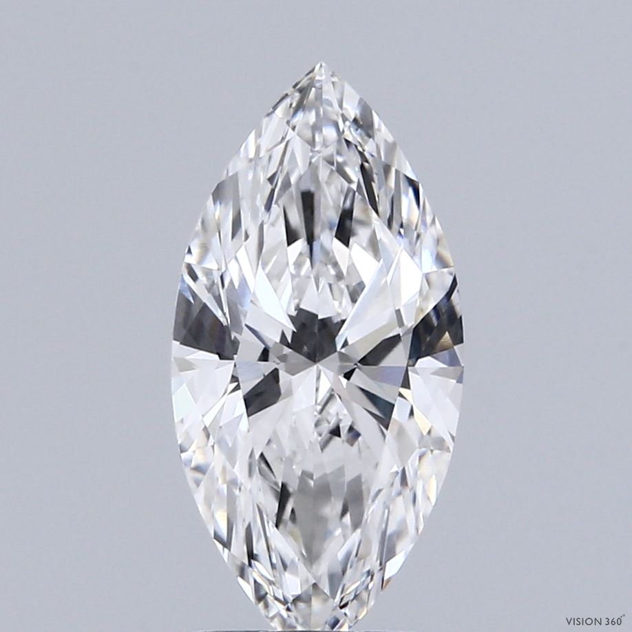 2.06 Carat Marquise Shaped, Excellent Cut, E Color, VVS1 Clarity, IGI Certified Lab Grown Diamond
