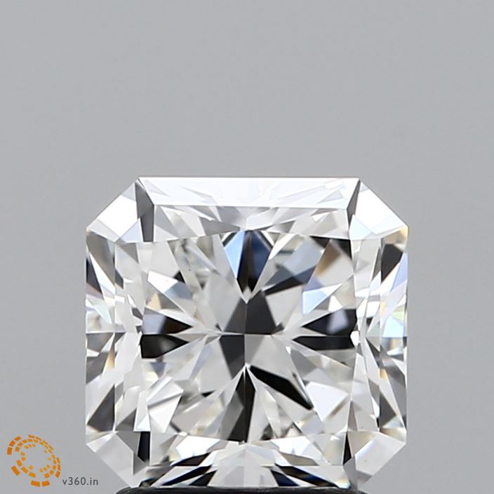 2.04 Carat Radiant Shaped, Ideal Cut, F Color, VVS2 Clarity, IGI Certified Lab Grown Diamond
