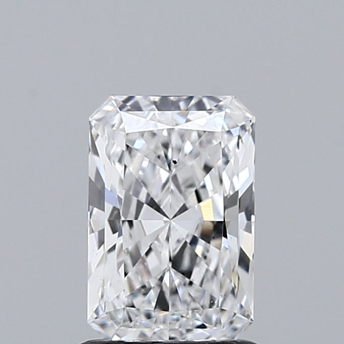 1.19 Carat Radiant Shaped, Ideal Cut, D Color, VS2 Clarity, IGI Certified Lab Grown Diamond