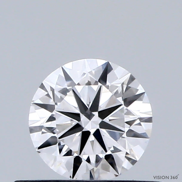 0.43 Carat Round Shaped, Very Good Cut, D Color, VS1 Clarity, IGI Certified Lab Grown Diamond