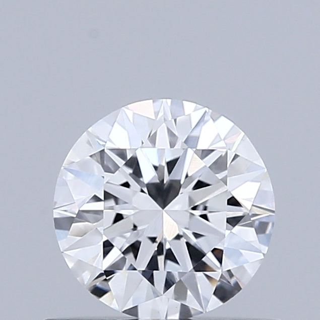 0.62 Carat Round Shaped, Excellent Cut, D Color, VVS2 Clarity, IGI Certified Lab Grown Diamond