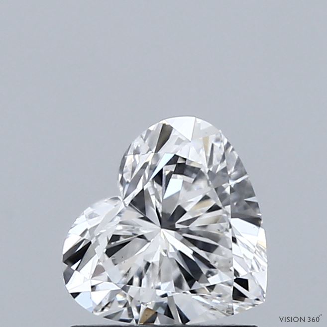 1.01 Carat Heart Shaped, Very Good Cut, E Color, VS1 Clarity, IGI Certified Lab Grown Diamond