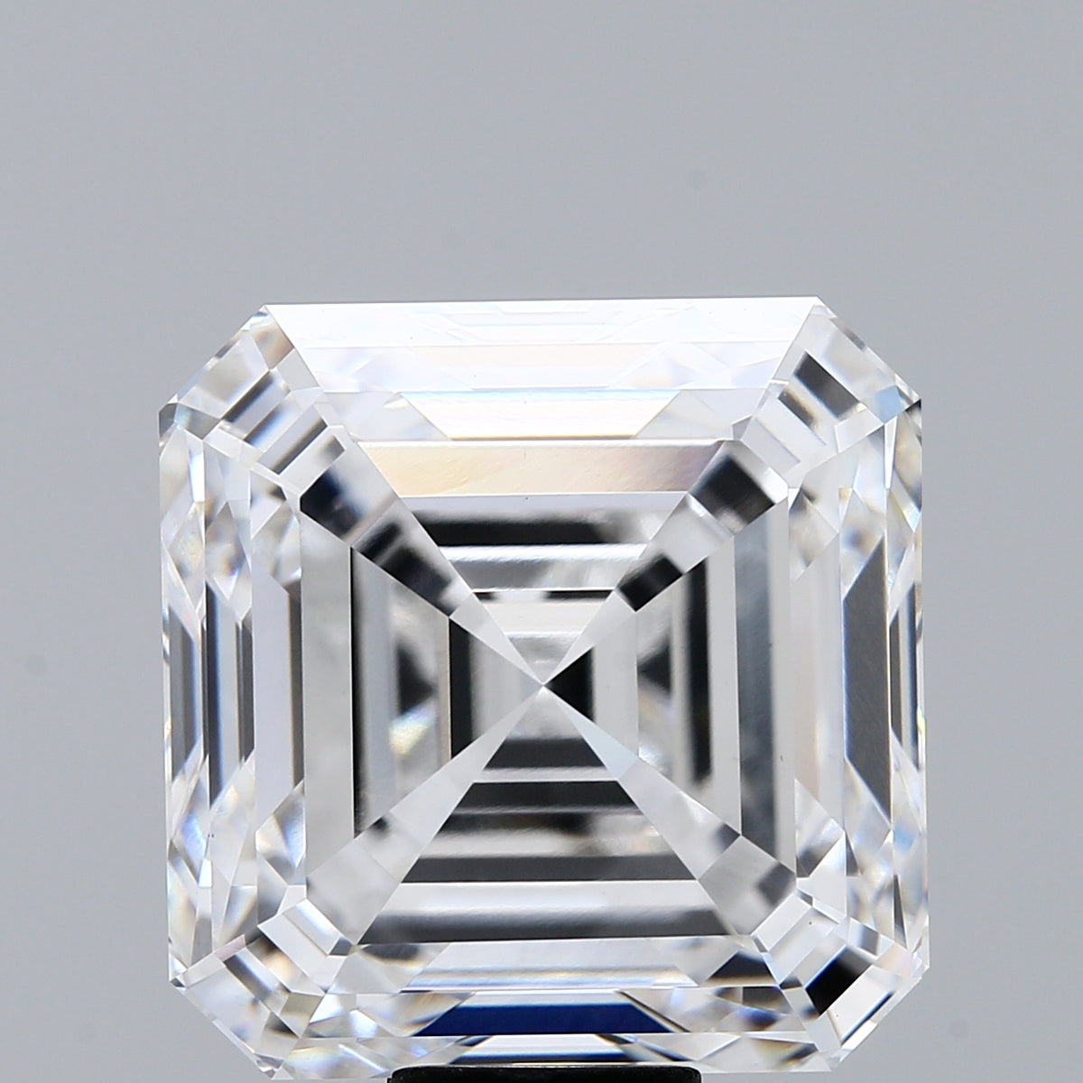 19.68 Carat Asscher Shaped, Ideal Cut, E Color, VVS2 Clarity, IGI Certified Lab Grown Diamond