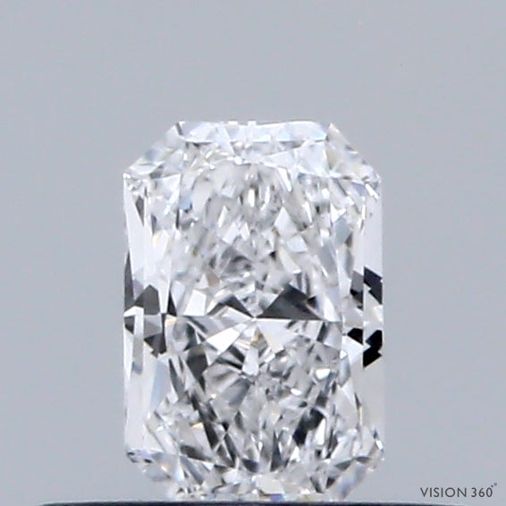 0.32 Carat Radiant Shaped, Excellent Cut, D Color, VVS1 Clarity, IGI Certified Lab Grown Diamond