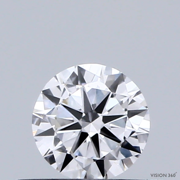 0.33 Carat Round Shaped, Very Good Cut, D Color, VVS1 Clarity, IGI Certified Lab Grown Diamond