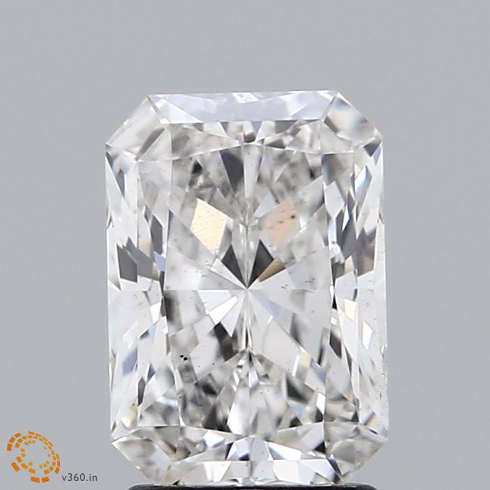 2.04 Carat Radiant Shaped, Ideal Cut, G Color, VS2 Clarity, IGI Certified Lab Grown Diamond
