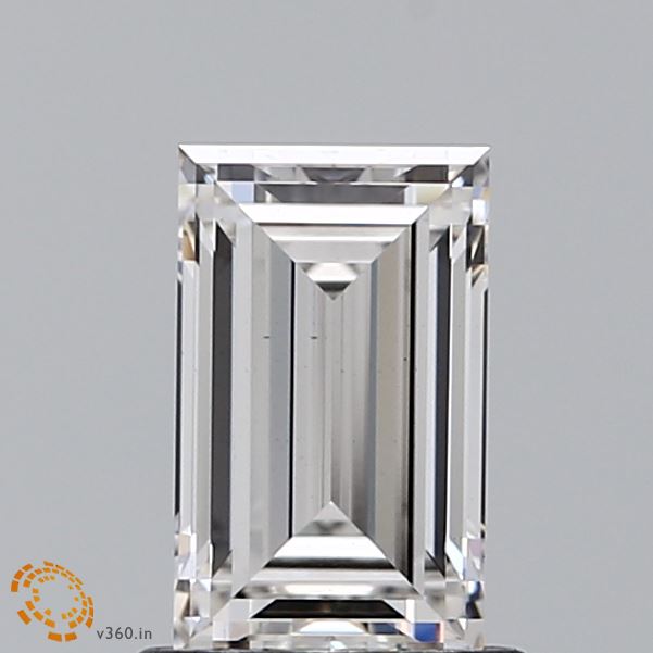 1.26 Carat Baguette Shaped, Very Good Cut, G Color, VS1 Clarity, IGI Certified Lab Grown Diamond
