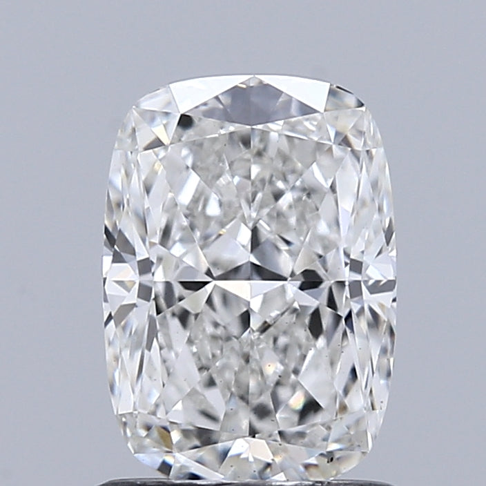 1.21 Carat Cushion Shaped, Ideal Cut, F Color, SI1 Clarity, IGI Certified Lab Grown Diamond