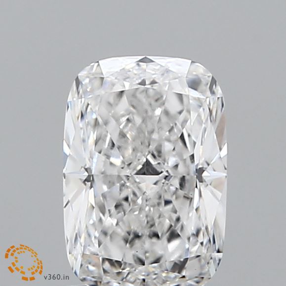 1.15 Carat Cushion Shaped, Ideal Cut, E Color, VS1 Clarity, IGI Certified Lab Grown Diamond