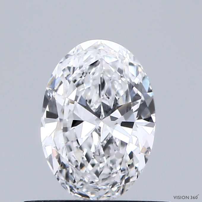 0.48 Carat Oval Shaped, Excellent Cut, D Color, VVS1 Clarity, IGI Certified Lab Grown Diamond