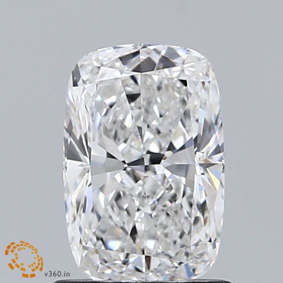 1.16 Carat Cushion Shaped, Ideal Cut, E Color, VS1 Clarity, IGI Certified Lab Grown Diamond
