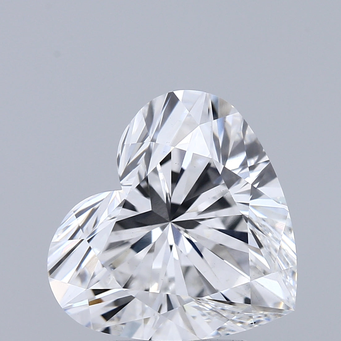 4.01 Carat Heart Shaped, Ideal Cut, F Color, VS1 Clarity, IGI Certified Lab Grown Diamond