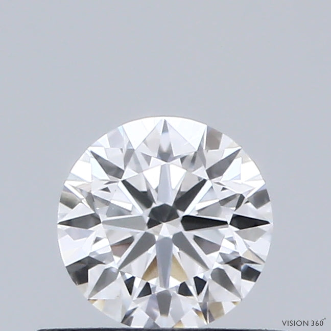 0.47 Carat Round Shaped, Very Good Cut, E Color, VVS2 Clarity, IGI Certified Lab Grown Diamond
