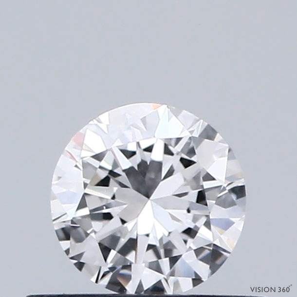 0.40 Carat Round Shaped, Very Good Cut, D Color, VS1 Clarity, IGI Certified Lab Grown Diamond