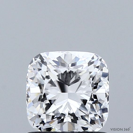 1.01 Carat Cushion Shaped, Very Good Cut, D Color, VS1 Clarity, IGI Certified Lab Grown Diamond