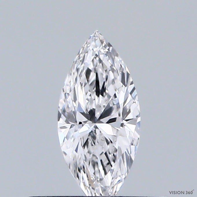 0.31 Carat Marquise Shaped, Ideal Cut, E Color, VVS1 Clarity, IGI Certified Lab Grown Diamond