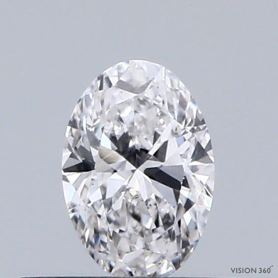 0.30 Carat Oval Shaped, Ideal Cut, E Color, VVS1 Clarity, IGI Certified Lab Grown Diamond