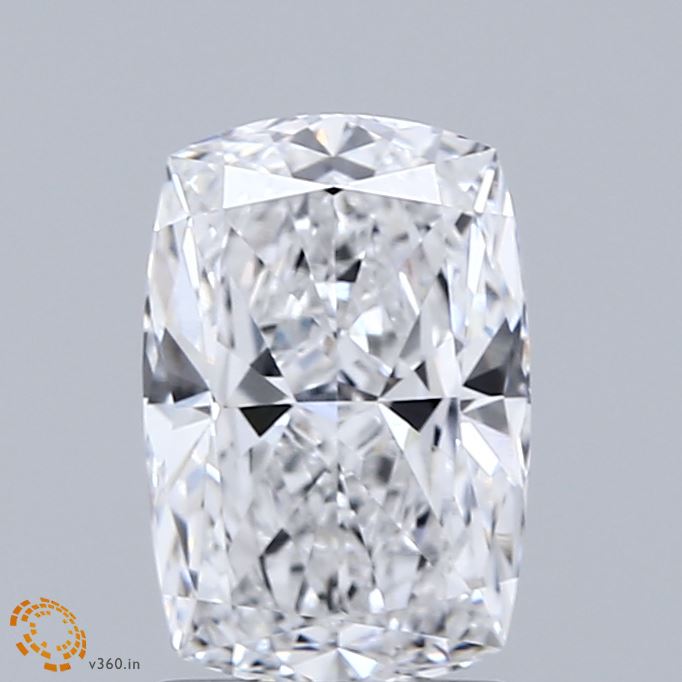 1.89 Carat Cushion Shaped, Ideal Cut, D Color, VVS2 Clarity, IGI Certified Lab Grown Diamond