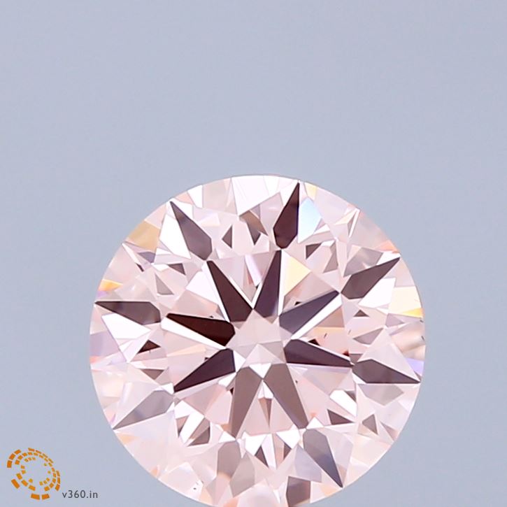 1.89 Carat Round Shaped, Excellent Cut, FANCY PINK Color, VS1 Clarity, IGI Certified Lab Grown Diamond