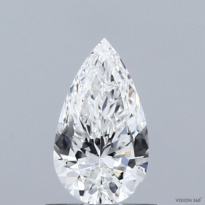 0.72 Carat Pear Shaped, Excellent Cut, E Color, VVS2 Clarity, IGI Certified Lab Grown Diamond