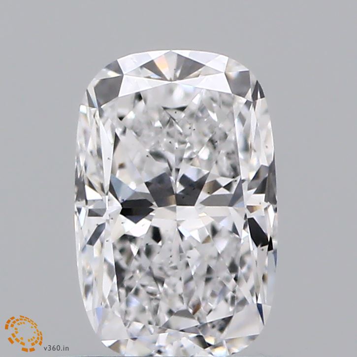 0.94 Carat Cushion Shaped, Excellent Cut, D Color, VS2 Clarity, IGI Certified Lab Grown Diamond