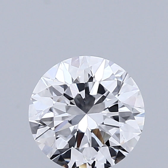 0.46 Carat Round Shaped, Very Good Cut, D Color, VVS2 Clarity, IGI Certified Lab Grown Diamond