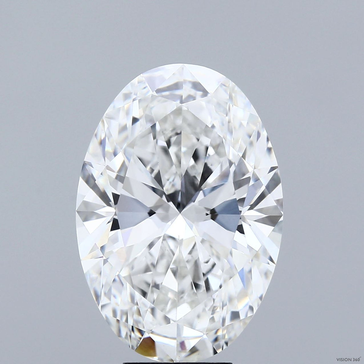 8.01 Carat Oval Shaped, Ideal Cut, E Color, VVS2 Clarity, IGI Certified Lab Grown Diamond