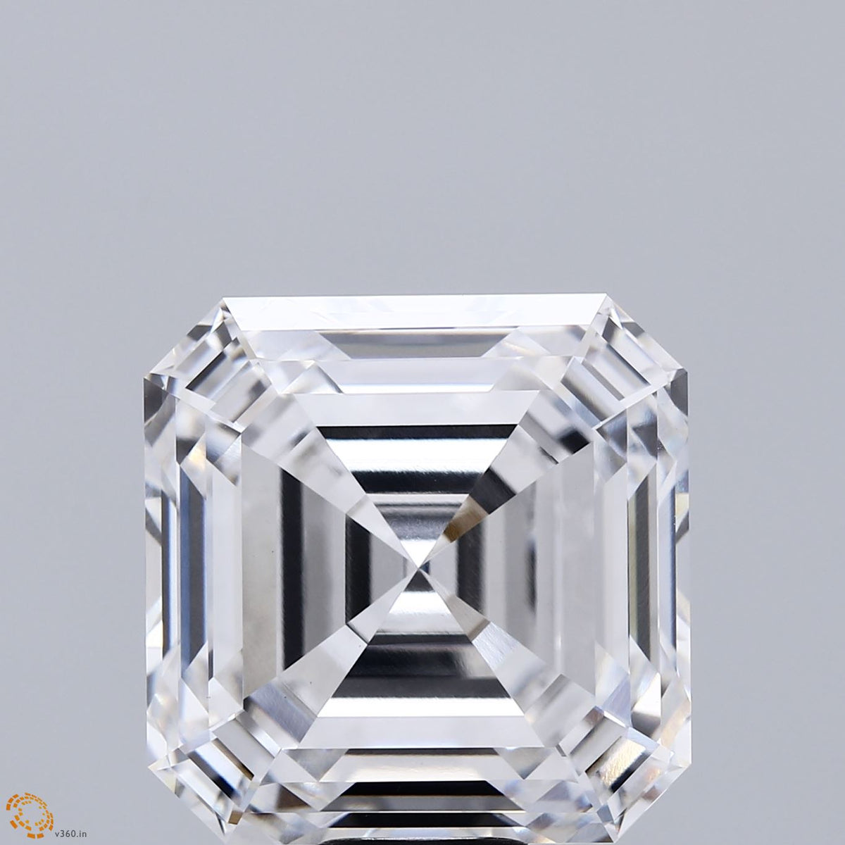 18.01 Carat Asscher Shaped, Ideal Cut, F Color, VVS2 Clarity, IGI Certified Lab Grown Diamond