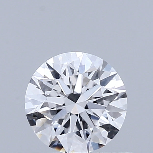 0.49 Carat Round Shaped, Very Good Cut, D Color, VVS2 Clarity, IGI Certified Lab Grown Diamond