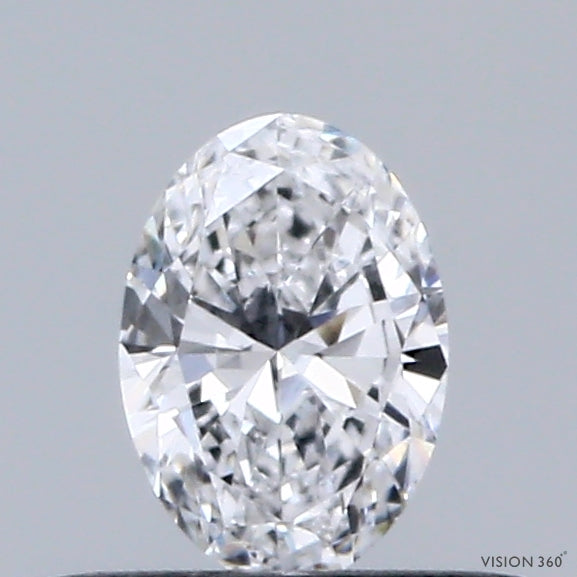 0.32 Carat Oval Shaped, Very Good Cut, D Color, VVS1 Clarity, IGI Certified Lab Grown Diamond