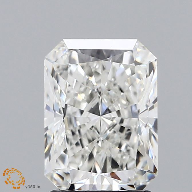 2.03 Carat Radiant Shaped, Ideal Cut, G Color, VS1 Clarity, IGI Certified Lab Grown Diamond