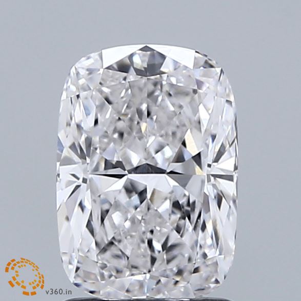 1.51 Carat Cushion Shaped, Ideal Cut, E Color, VVS2 Clarity, IGI Certified Lab Grown Diamond