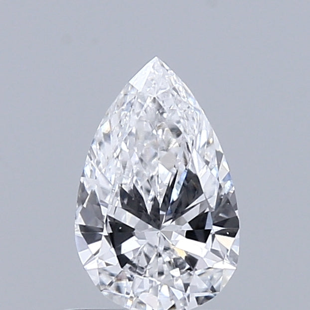 0.38 Carat Pear Shaped, Excellent Cut, E Color, VVS2 Clarity, IGI Certified Lab Grown Diamond