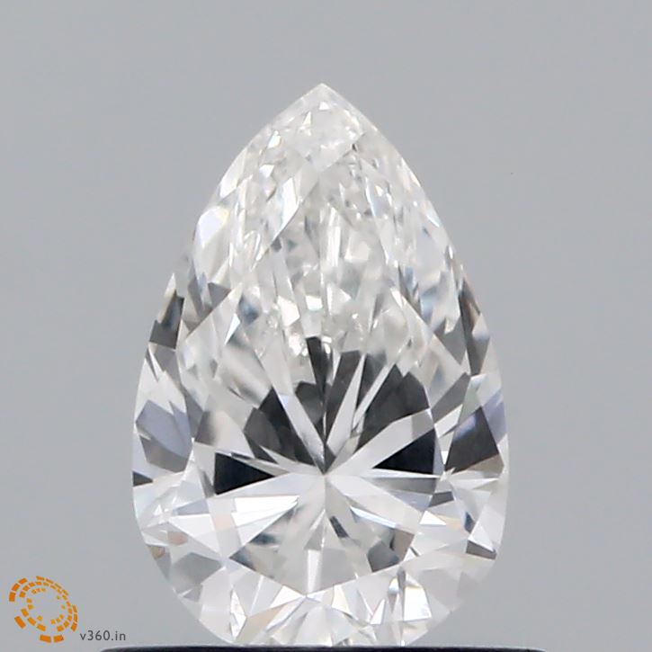 0.66 Carat Pear Shaped, Very Good Cut, F Color, VVS2 Clarity, IGI Certified Lab Grown Diamond