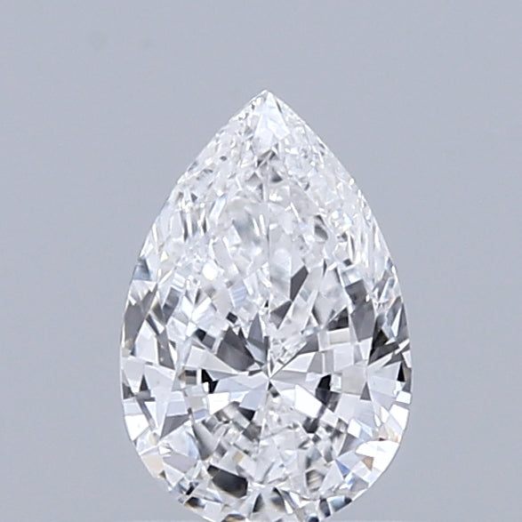 0.37 Carat Pear Shaped, Excellent Cut, D Color, VS1 Clarity, IGI Certified Lab Grown Diamond