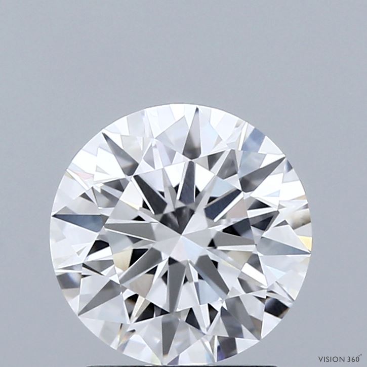 1.99 Carat Round Shaped, Ideal Cut, D Color, VVS2 Clarity, IGI Certified Lab Grown Diamond