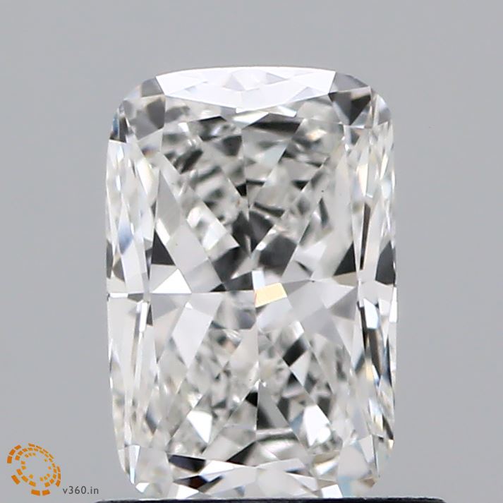 0.92 Carat Cushion Shaped, Very Good Cut, F Color, VVS2 Clarity, IGI Certified Lab Grown Diamond