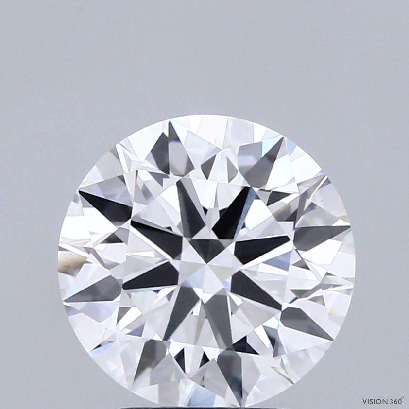 3.01 Carat Round Shaped, Ideal Cut, E Color, VVS2 Clarity, IGI Certified Lab Grown Diamond