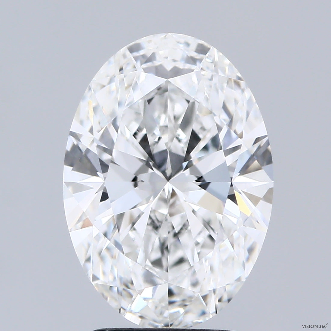 3.03 Carat Oval Shaped, Ideal Cut, D Color, VVS1 Clarity, IGI Certified Lab Grown Diamond