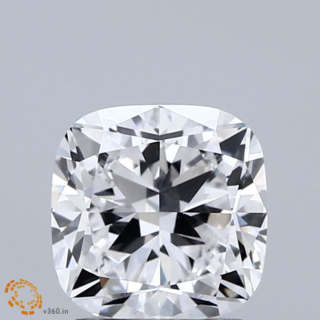 2.05 Carat Cushion Shaped, Excellent Cut, E Color, VVS2 Clarity, IGI Certified Lab Grown Diamond