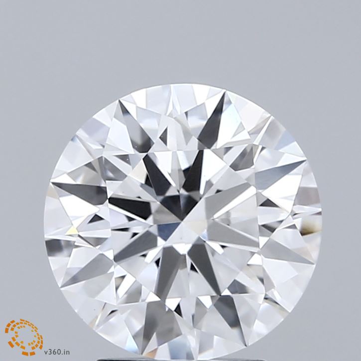 2.86 Carat Round Shaped, Ideal Cut, D Color, VS1 Clarity, IGI Certified Lab Grown Diamond
