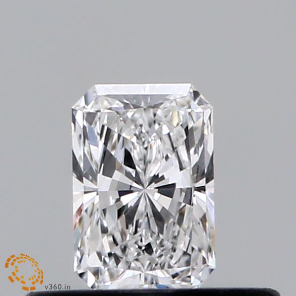 0.32 Carat Radiant Shaped, Ideal Cut, E Color, VVS1 Clarity, IGI Certified Lab Grown Diamond