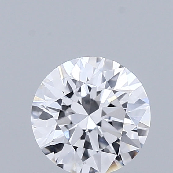 0.43 Carat Round Shaped, Excellent Cut, D Color, VVS2 Clarity, IGI Certified Lab Grown Diamond