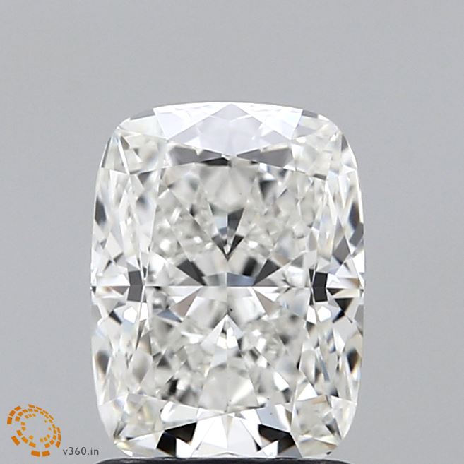 1.54 Carat Cushion Shaped, Ideal Cut, F Color, VS1 Clarity, IGI Certified Lab Grown Diamond