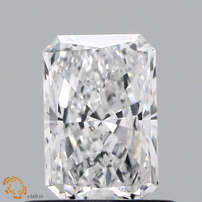 0.73 Carat Radiant Shaped, Very Good Cut, E Color, VS1 Clarity, IGI Certified Lab Grown Diamond