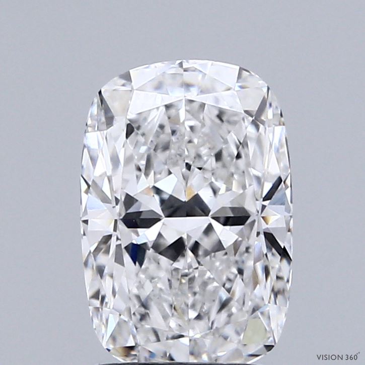 2.02 Carat Cushion Shaped, Excellent Cut, E Color, VVS2 Clarity, IGI Certified Lab Grown Diamond